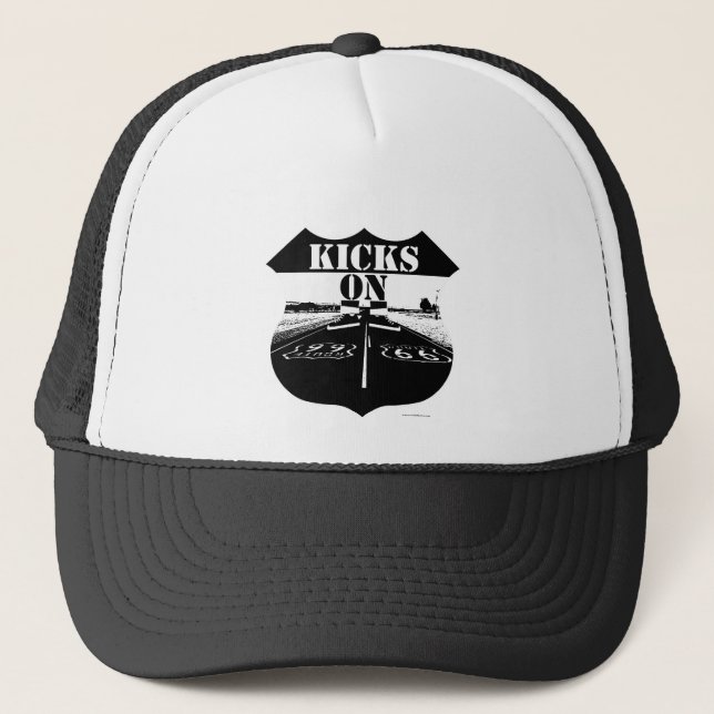 Casquette Obtenez des coups de pied sur 66 (Devant)