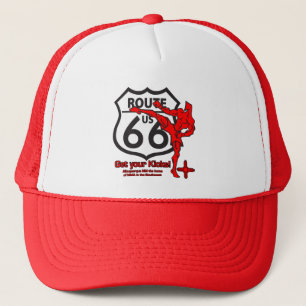 Casquette Obtenez vos éruptions sur l'itinéraire 66 !