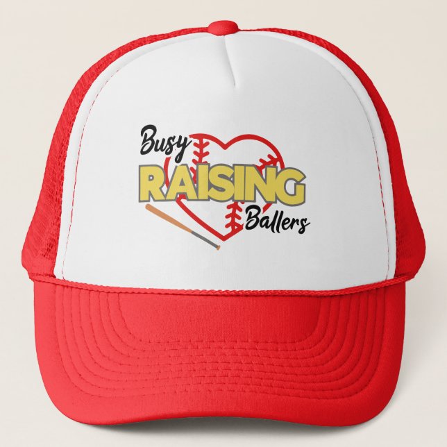 Casquette Occupy Raising Ballers Baseball Maman (Devant)