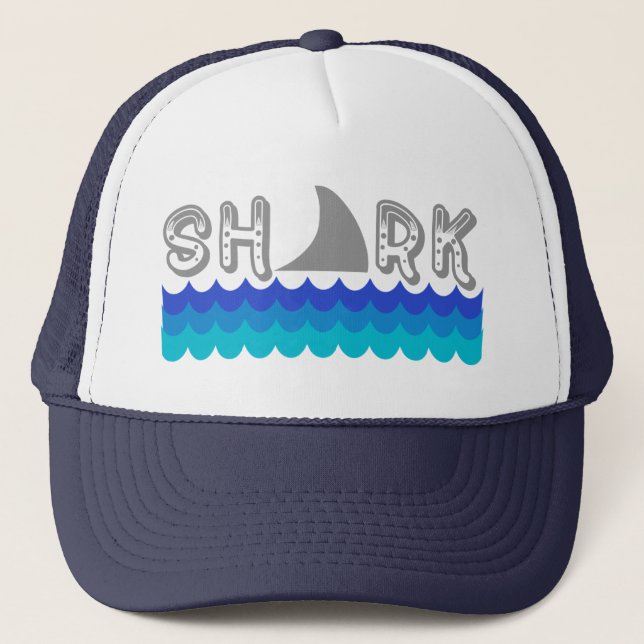 Casquette Océan de requin (Devant)