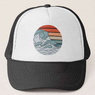 Casquette Ocean Waves Esthétique Avec Plage Waves Esthétique