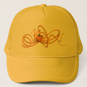 Casquette Octopus orange