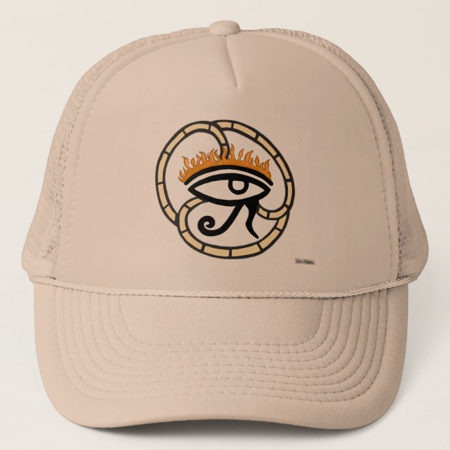 Casquette Oeil de Horus (or) (Devant)