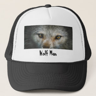 Casquette Oeil de loup gris étoile Art de la faune