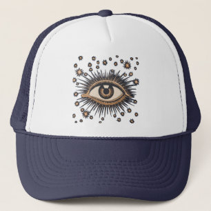 Casquette Oeil étoile Lune Celeste Nouveau