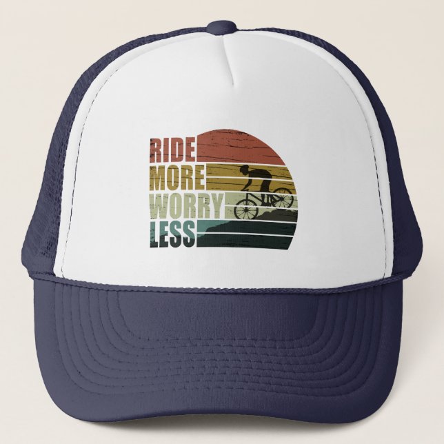 Casquette off road mountain bike citation et commentaire (Devant)