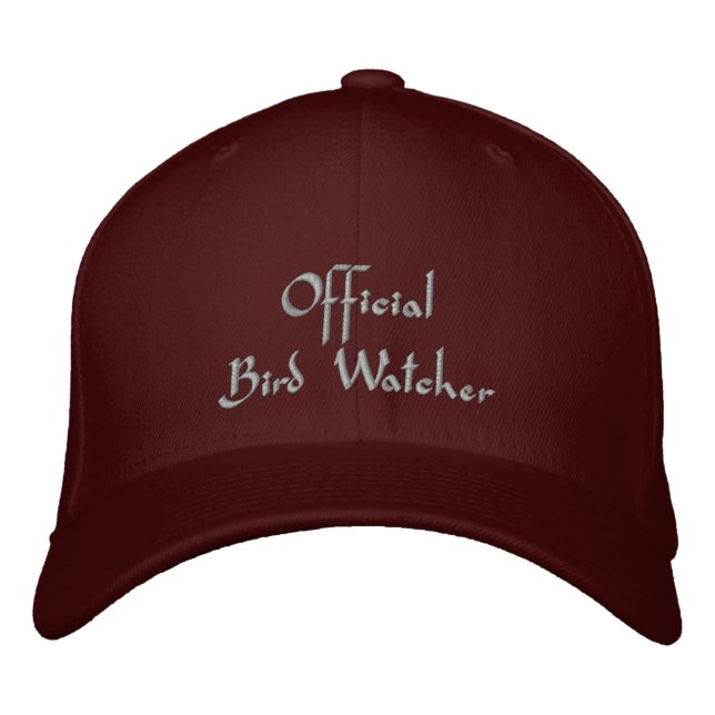 Casquette officiel de baseball brodé par l'observa (Devant)