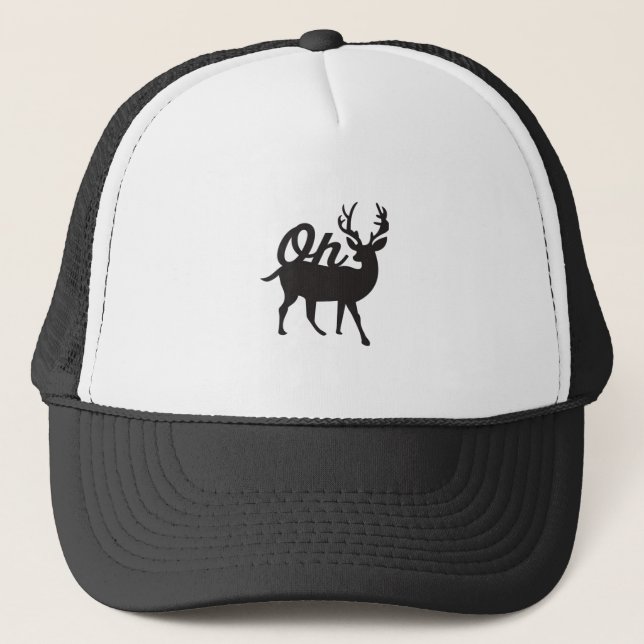 Casquette Oh Deer Retro Classic Vibe  (Devant)