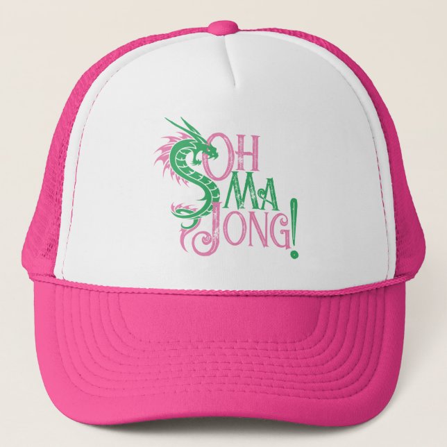 Casquette Oh Mah Jong ! | Mah-Jongg (Devant)