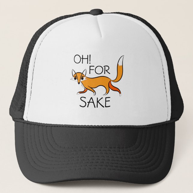 CASQUETTE OH POUR FOX SAKE ! (Devant)