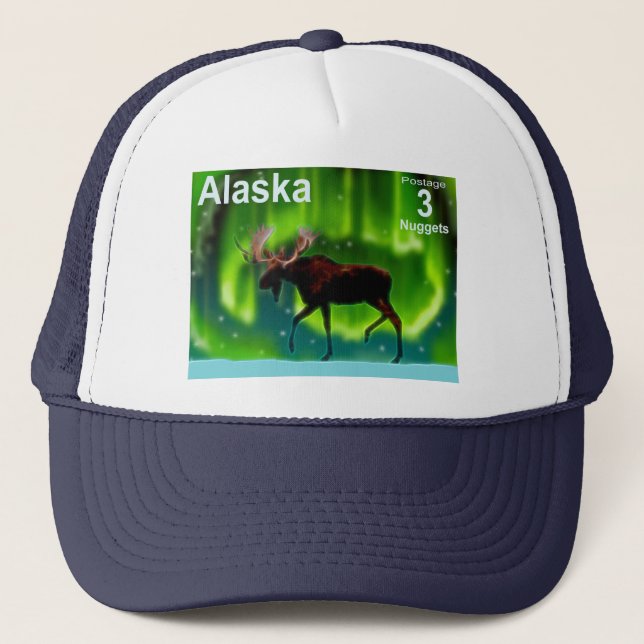 Casquette Oie auréole du Nord - Pointe de l'Alaska (Devant)