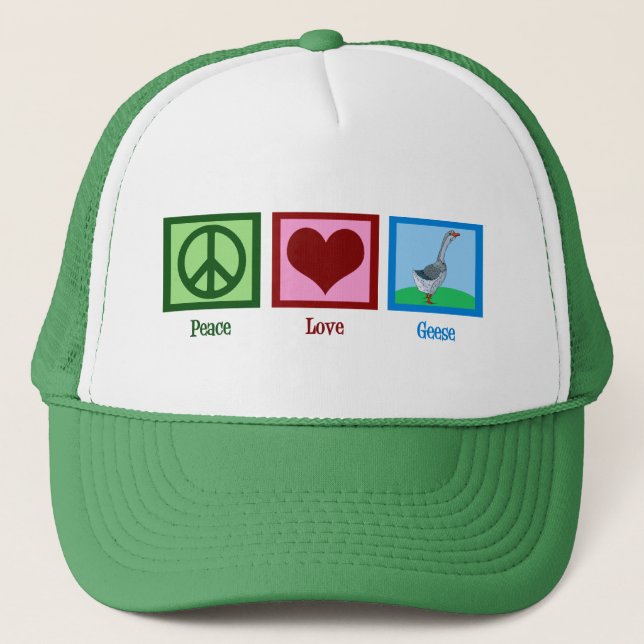 Casquette Oie de paix (Devant)