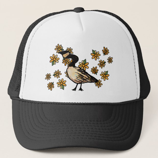 Casquette Oie du Canada Oies du Canada Amateurs de nature (Devant)