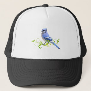 Casquette Oiseau de geai bleu
