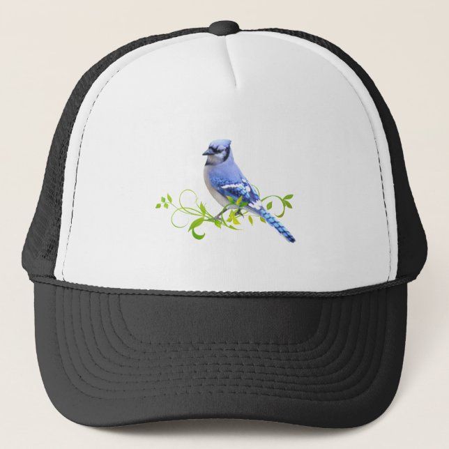 Casquette Oiseau de geai bleu (Devant)