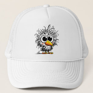 Casquette Oiseau dépenaillé : Art mignon et drôle