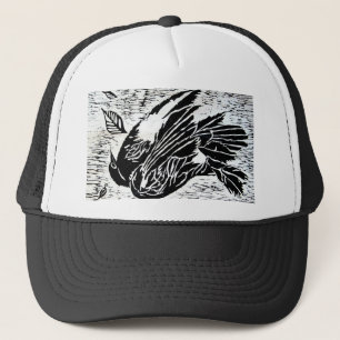 Casquette oiseau mort