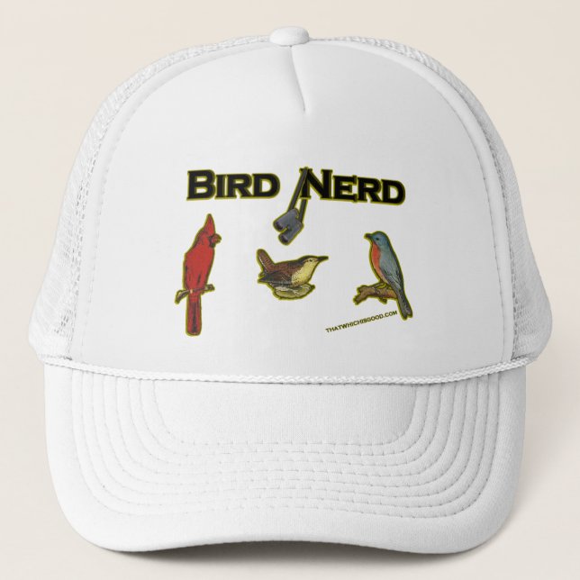 Casquette Oiseau Nerd (Devant)