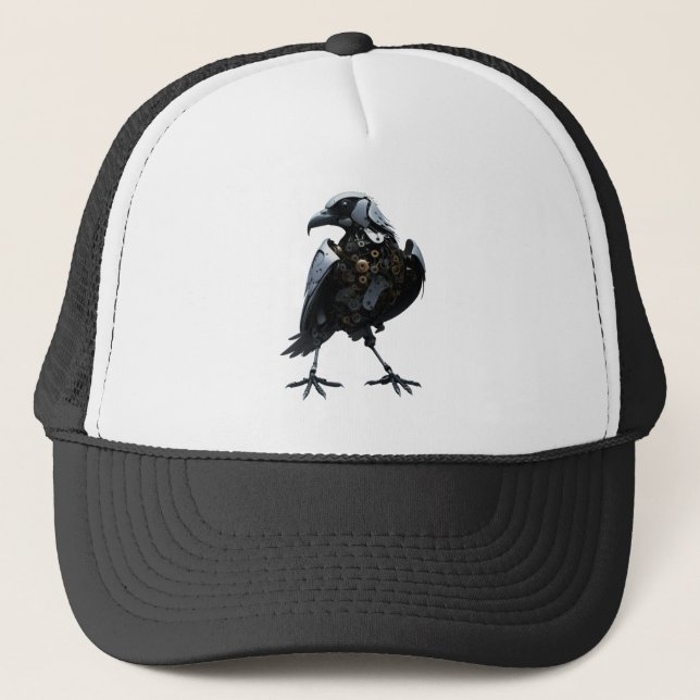 Casquette Oiseau robotique (Devant)