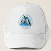 Oiseaux de bois peints en bleu Galapagos Souvenir