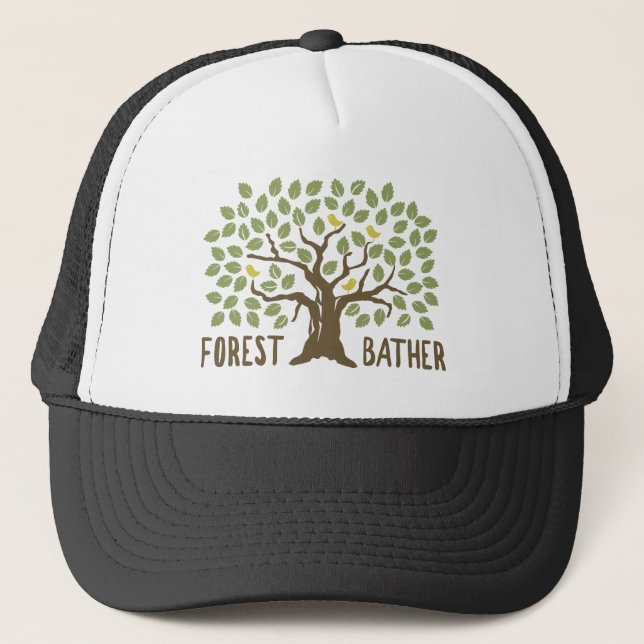 Casquette Oiseaux de brume forestier (Devant)