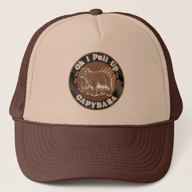 CASQUETTE OK, JE DÉCOUVRE CAPYBARA MEME (Devant)