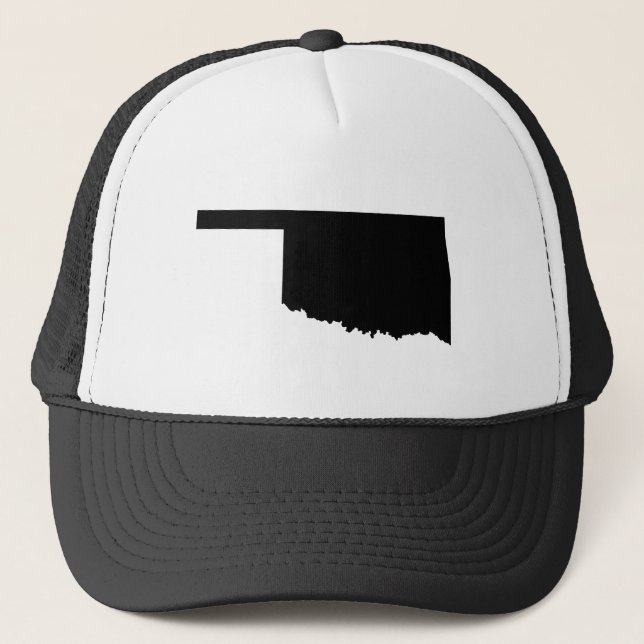 Casquette Oklahoma en noir et blanc (Devant)