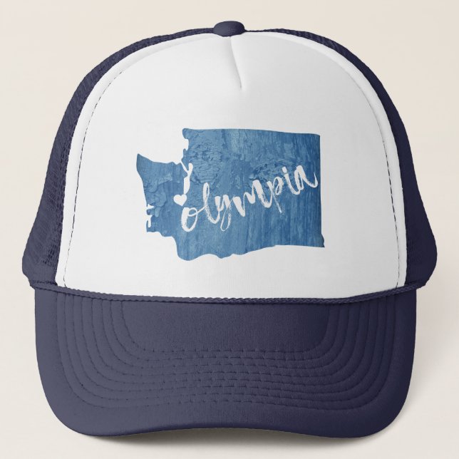 Casquette Olympia Washington Wood Grain (Devant)