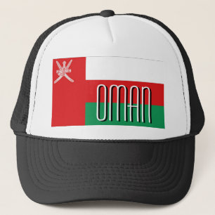 Casquette omanais de souvenir de drapeau de l'Oman