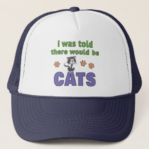 Casquette On m'a dit qu'il y aurait des CHATS