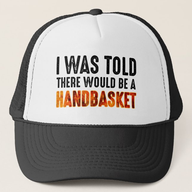 Casquette On M'A Dit Qu'Il Y Aurait Un Panier (Devant)