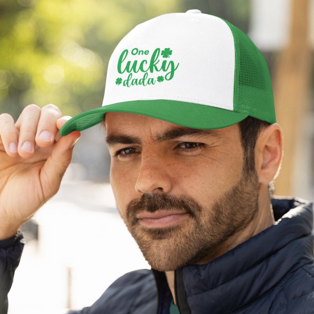 Casquette One Lucky Dada Funny St Patrick Day (Créateur téléchargé)