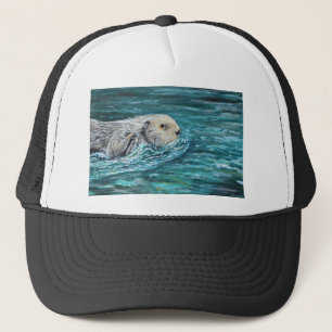 Casquette Ooh Goody Lunchtime Sea Otter Peinture