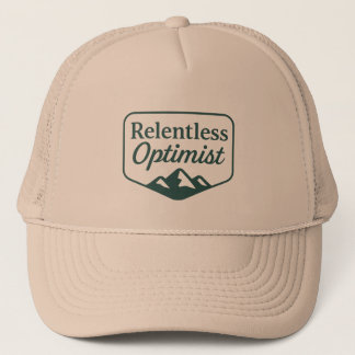 Casquette optimiste implacable