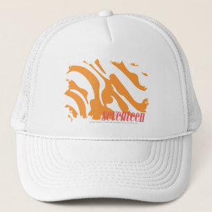 Casquette Orange 4 de zèbre