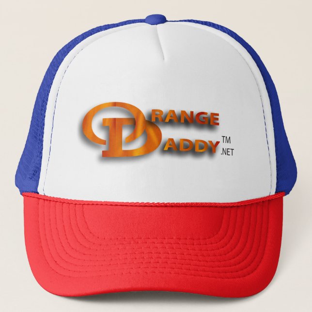Casquette Orange Daddy 2D (Devant)