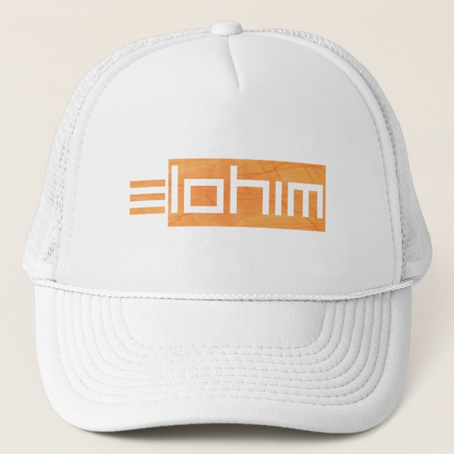 Casquette Orange moderne d'Elohim (Devant)