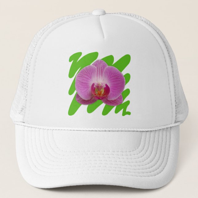 Casquette Orchidée (Devant)