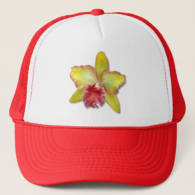 Casquette Orchidée (Devant)