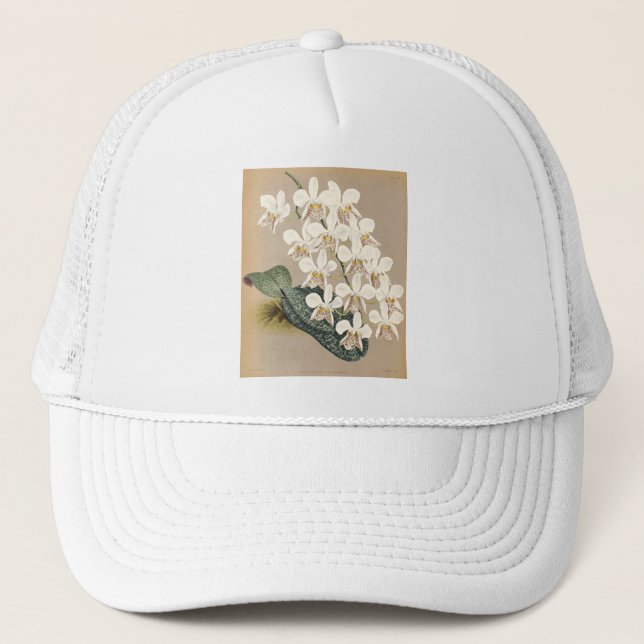 Casquette Orchidées (Devant)