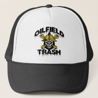 Casquette ordures de champs pétrolifères