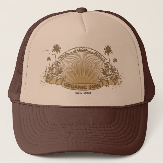 CASQUETTE ORGANIQUE D'ÂME (Devant)