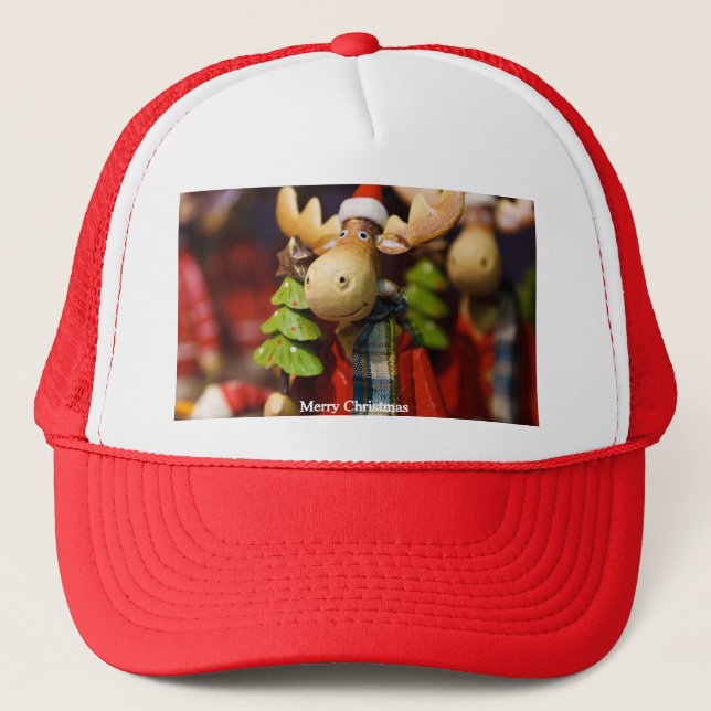 Casquette Orignaux du père noël de Joyeux Noël (Devant)