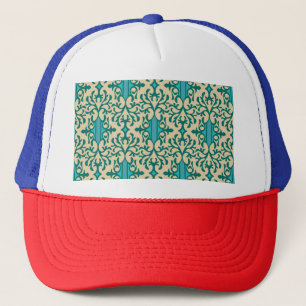 Casquette Ornement floral : Moderne à la mode sans couture
