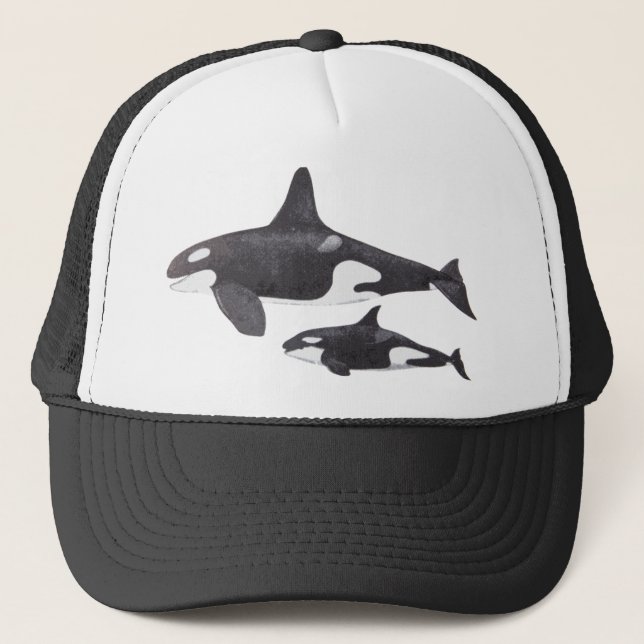 Casquette Orque de mère et de bébé (Devant)