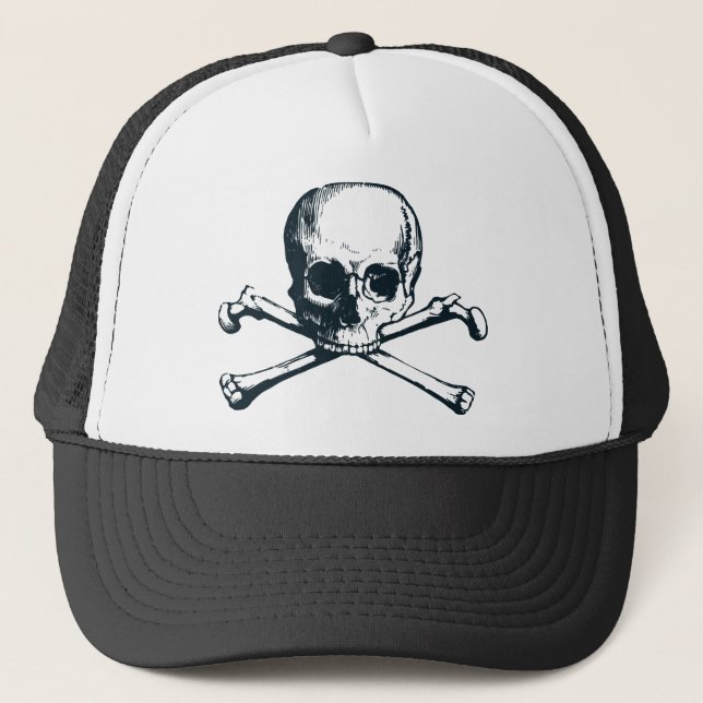 Casquette os croisés de crâne (Devant)