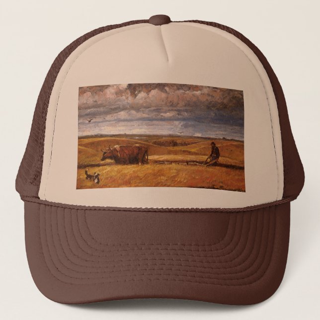 Casquette Os de bison coulés sous Harvey Thomas Dunn (Devant)