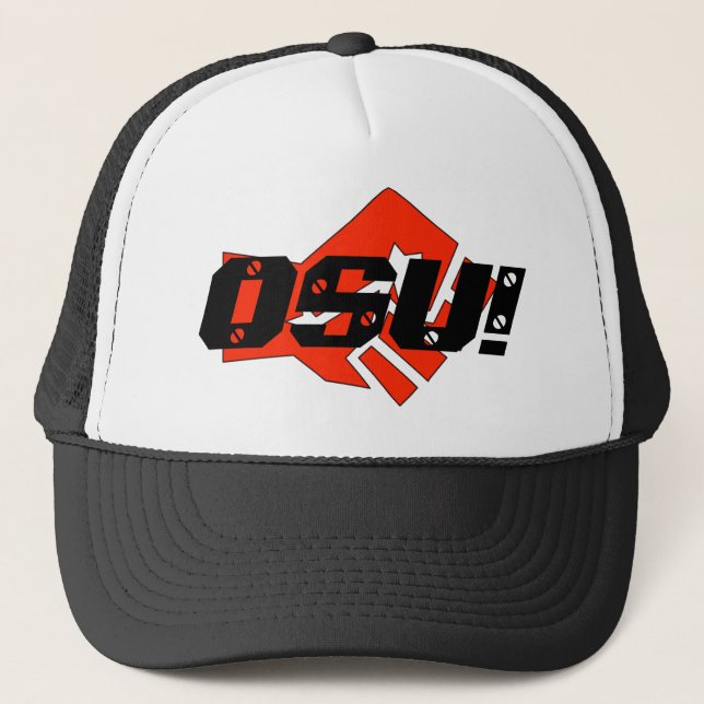 CASQUETTE OSU ! POING ! (Devant)
