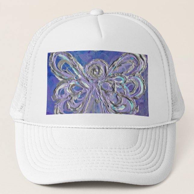 Casquette ou Casquette d'angle violet (Devant)