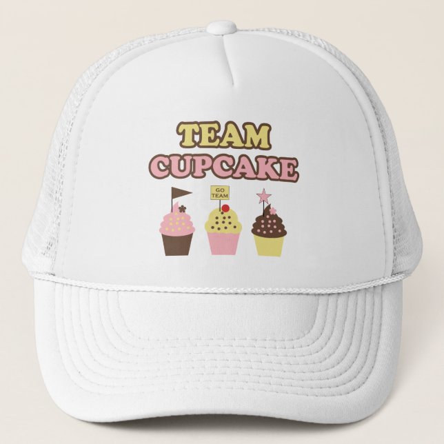 Casquette ou casquette de petit gâteau d'équipe (Devant)